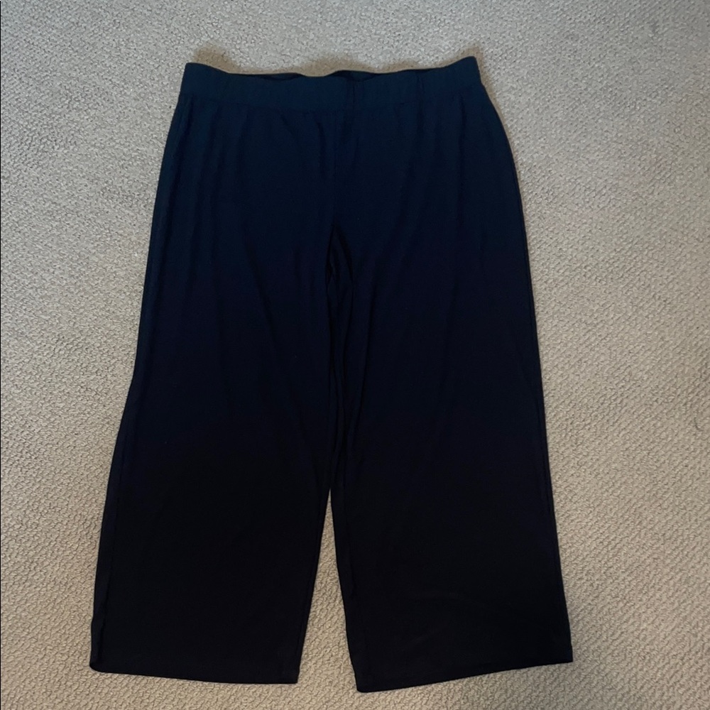 Black Wide-Leg Pants